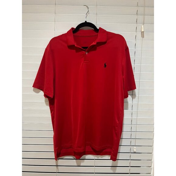 Polo Ralph Lauren Other - Polo Ralph Lauren Performance Red Polo Shirt - Size‎ M